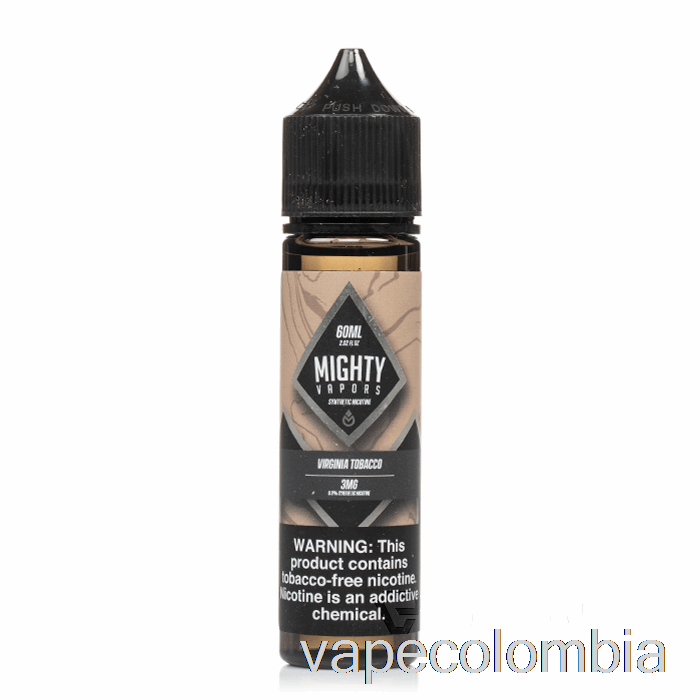 Kit Vape Completo Virginia Tabaco - Mighty Vapors - 60ml 0mg